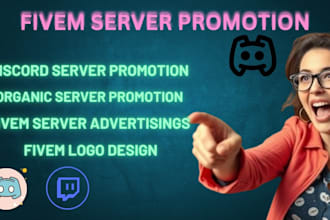 do fivem server promotion discord server promotion fivem server advertising