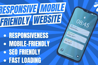 design a responsive, mobile friendly shopify website for your business