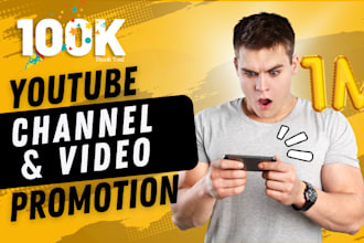 do fast organic youtube video and channel promotion for monetization