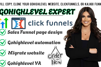 copy, clone your gohighlevel website, clickfunnels, or kajabi funnel like a pro