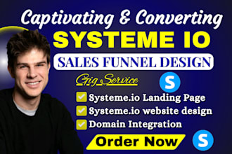 design systeme io sales funnel systeme io landing page connect systeme io domain
