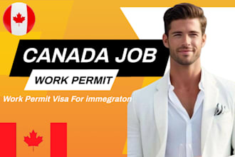 help you search, apply for canada jobs, get a job offer letter, and work permit