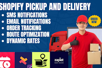 setup shopify pickup and delivery zapiet shipzip pickeasy bird gaf stellar edp
