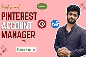 setup and manage pinterest business account with SEO optimised pins and boards