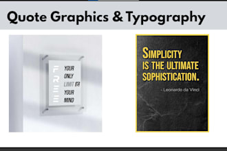 design stunning quote graphics and typography for social media