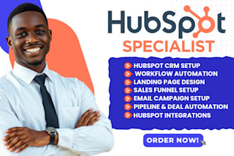 setup hubspot crm and integrate hubspot crm for your business