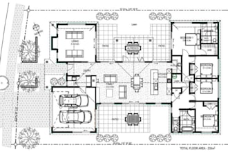draw autocad 2d floor plan,interior,house elevation,drawings