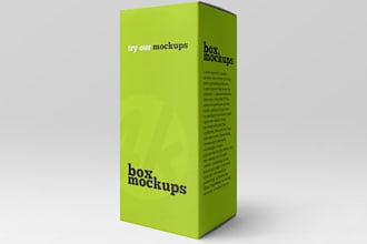 do custom packaging,3d mockup product box, product label, amazon box design