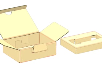 design professional custom packaging dielines and 3d mockups