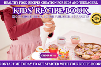 cookbook writer cookbook interior design kids recipe book creation book design