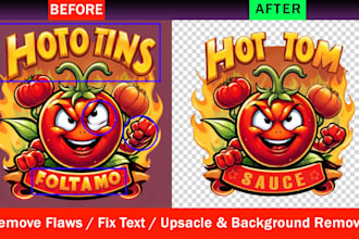 edit, fix, enhance your ai image flaws and text correction