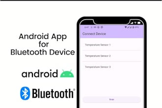 develop ble mobile app using flutter for smooth  bluetooth integrate