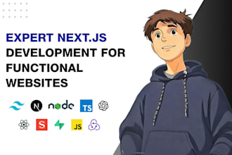 build or fix your react nextjs website with express, sanity, supabase, mongodb