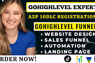 do gohighlevel website, gohighlevel funnel, a2p 10dlc registration