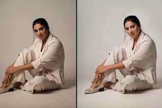 retouch portrait and headshot photos professionally