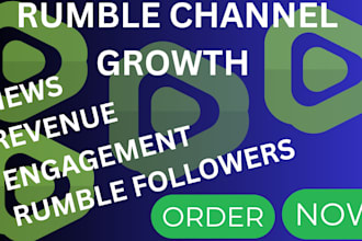 do rumble promotion views followers engagement reals revenue