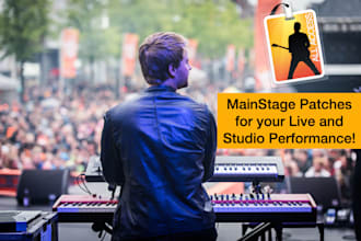 make the best sounds and patches for your live mainstage set
