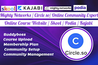 setup skool community mighty network circle so better mode kajabi ghl