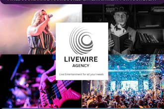 find you live entertainment for any event