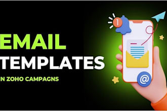 create zoho email template, zoho HTML email template, zoho newsletter