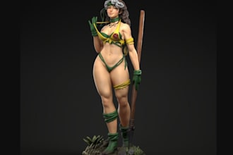 vrm avatar 3d,glb,character creature,52 arkit blendshape,ue5,nsfw model 3d print