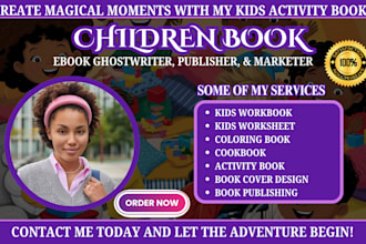 do kids activity book children coloring book workbook worksheet kid recipe book