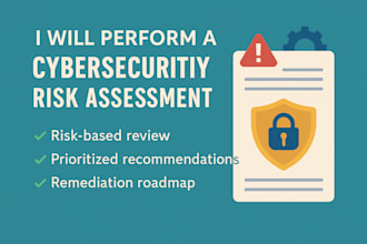 perform a cybersecurity risk assessment for your business