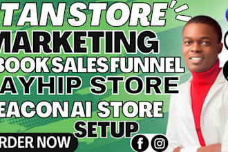 do stan store marketing, stan store design, payhip, gumroad, ebook sales funnel
