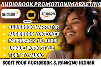 kdp audiobook promotion amazon acx audible, narrate audiobook, ebook marketing