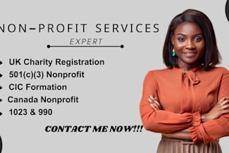 do uk charity registration, cic , 501c3, canada nonprofit, 990, 1023, bylaw