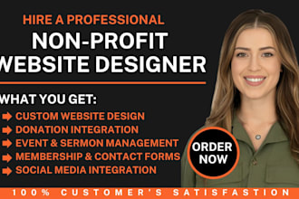 design church charity non profit ministry website, donation website, ngo website