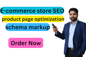 boost ecommerce store SEO with product page optimization and schema markup