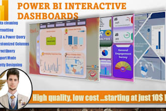 develop power bi dashboards and reports with advanced dax measures