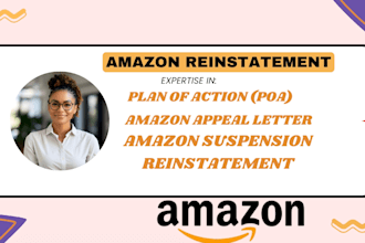 write amazon appeal letter authorization letter and amazon account reinstatement