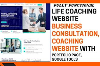 build life coaching website coaching website business consultant website