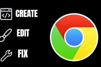 fix, edit or create chrome extension, web automation, web scraping, api, safari