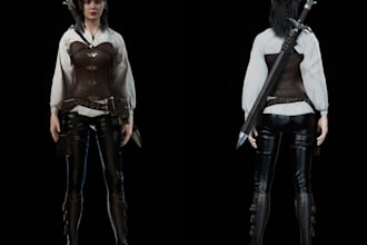 model character in blender for unity,3d metahuman metaverse nft daz3d game ue5