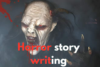 ghostwrite horror story, scary story, thriller, true crime script, mystery