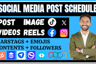 schedule post on tiktok facebook instagram via later buffer sendible hootsuite