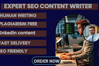 write business SEO articles, blog posts, and linkedin content writing