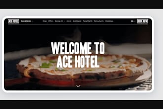 create travel and tour website hotel booking website vacation website with API