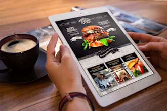 build your restaurant website, food ordering and delivery website, online order
