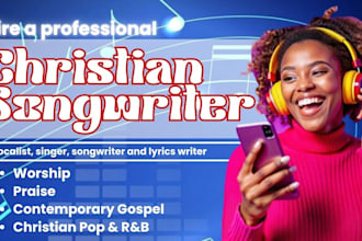 be your christian gospel singer, songwriter and music producer