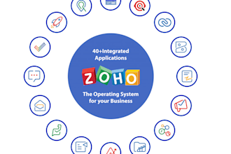 do any task of zoho books, form, projects and write custom function