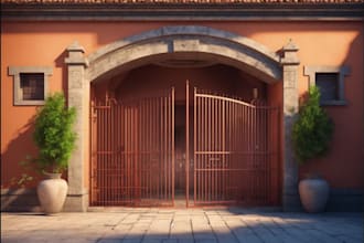 build 3d catholic church design,interior design,3d rendering,floor plans design