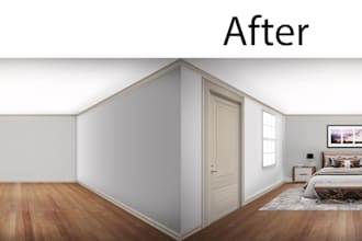 professionally virtual stage for real estate photos