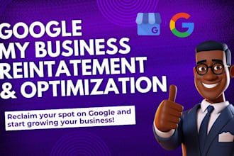 reinstate gmb fix suspended gmb optimize google my buisness local seo