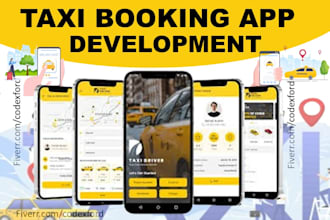 develop taxi booking app website rideshare app carpool app gojek app uber app