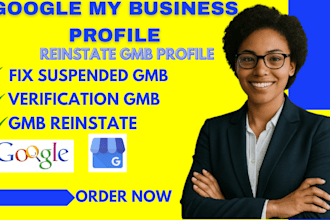 setup and reinstate suspended google business profile and verified gmb profile