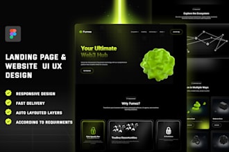 design figma website, figma landing page, home page ui ux,uiux